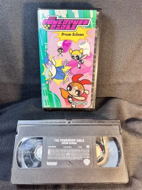 The Powerpuff Girls Dream Scheme Vhs 2000 Clam Shell Tested Works See Photos 500 Picclick