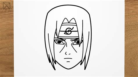 How To Draw Itachi Uchiha Naruto Step By Step Easy