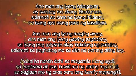 Tula Tagalog Poem Tula Tagalog Poem Poem By Catherine Agunat