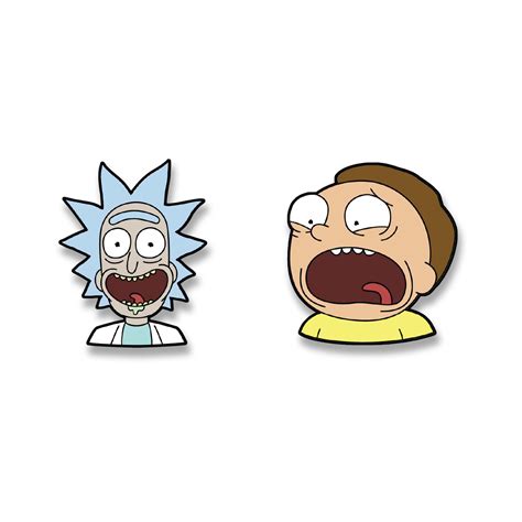 Rick N Morty Sticker Pack The Product Lab