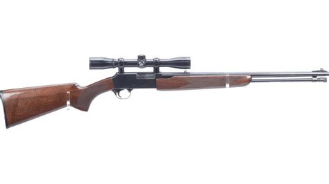 Browning Model Bpr 22 Magnum Slide Action Rifle Rock Island Auction