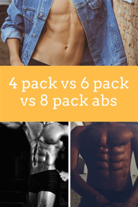 4 Pack Vs 6 Pack Vs 8 Pack Abs Explained With Pictures Trusty Spotter