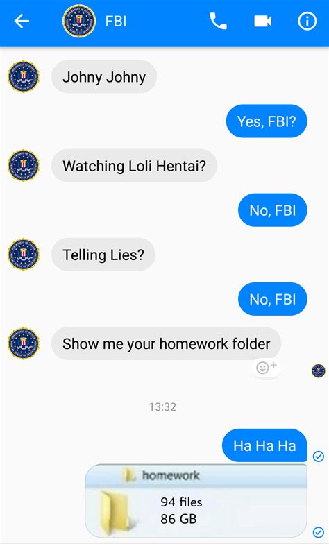 To use it, drag this button to your browser's bookmark bar, and title it 'lgf pages' (or whatever you like). FBI OPEN UP! | Telling lies, Jokes pics, Homework folder