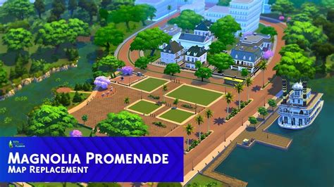 Newcrest Map Replacement Download Patreon Sims 4 Sims Sims 4