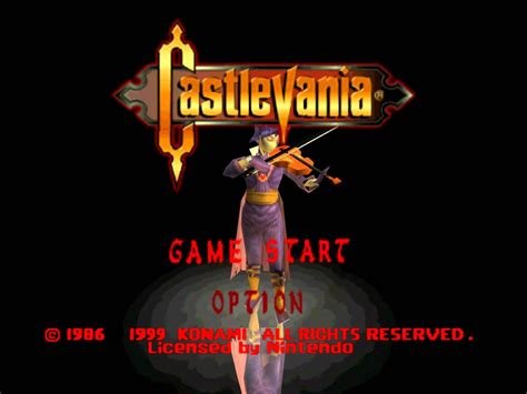 Castlevania 64 Carrie Game Start Games Broadway Show Signs