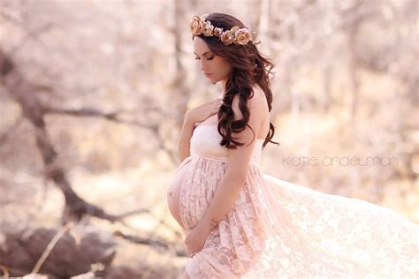 Jennifer Gown Lace Maternity Gown Sweetheart Style Etsy