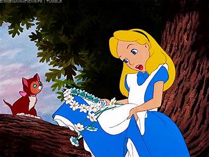 Disney Alice Gifs Wonderland Animated 1951 Non