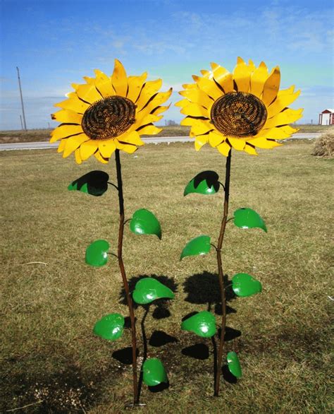 2022 Best Of Metal Sunflower Yard Art