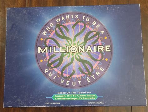 Who Wants To Be A Millionaire Vintage Board Game Celador Productions