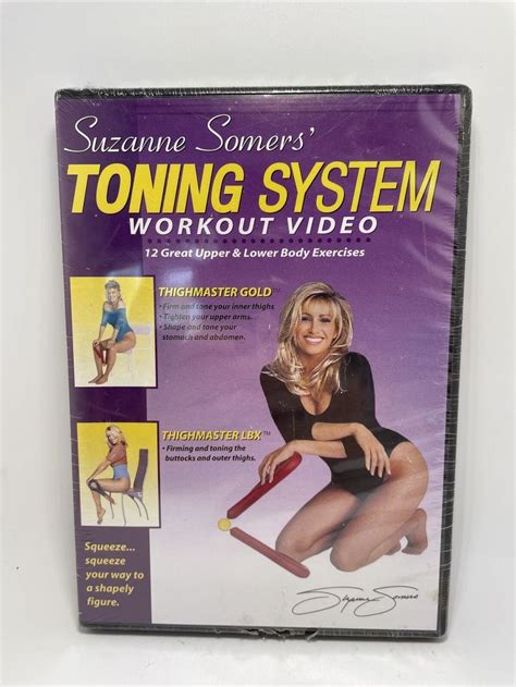 Suzanne Somers Toning System Workout Video DVD Sealed Workout Videos