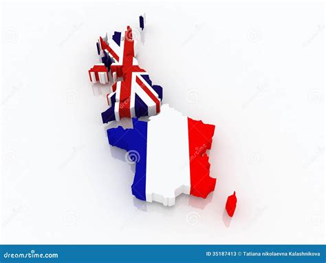 Map England France D 35187413 