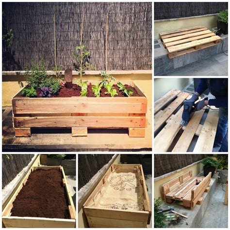 How To Build A Raised Garden Bed With Pallets