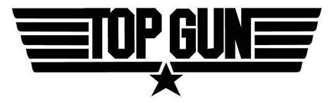 Top Gun Logo Vinyl Decal