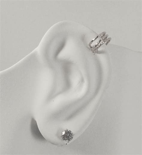 Mini Ear Cuff Cartilage Faux Helixfake Helix Earring No Etsy
