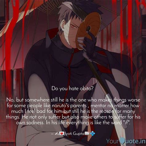 Obito Quote Obito Uchiha Anime Quotes Manga Quotes Uchiha As Is