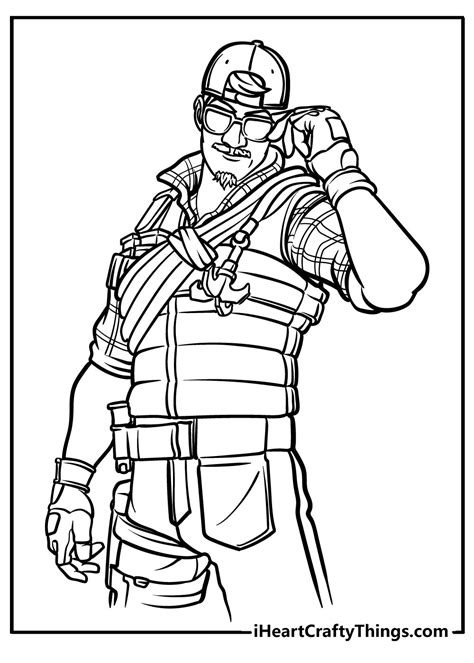 Fortnite Save The World Coloring Pages