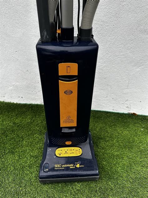 Sebo Automatic X4 Extra Upright Blue Vacuum Cleaner 1300w Cleaned