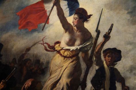 Libert Guidant Le Peuple Le Juillet Eug Ne Delacroix Un