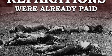 Reparations Were Already Paid In The American Civil War