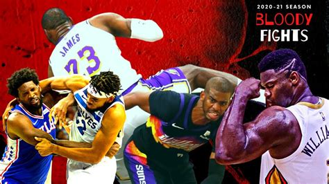 Top Craziest Nba Fights Of All Time Youtube