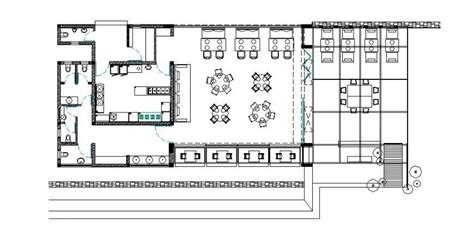 Coffee Bar Building Detail Working Plan 2d View Autocad File Cadbull
