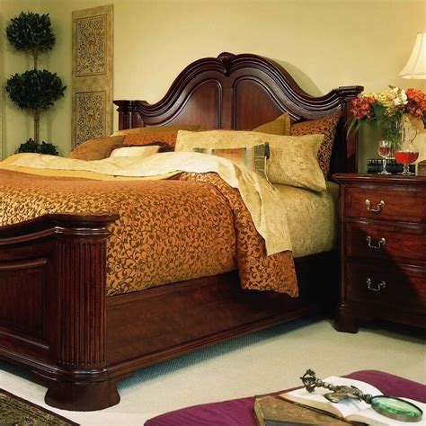 American Drew Cherry Grove Mansion Bed 2 Piece Bedroom Set 791 31xr