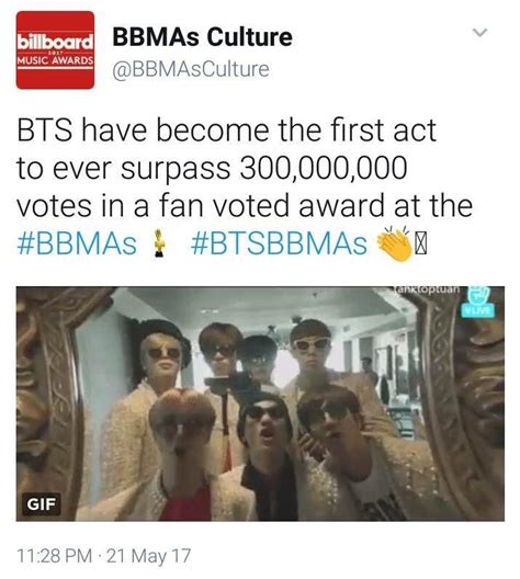 Bts Breaks Record With 300 Million Votes Armys Amino