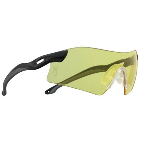 Browning Full Wraparound Interchangeable Shooting Glasses Clearsmoke
