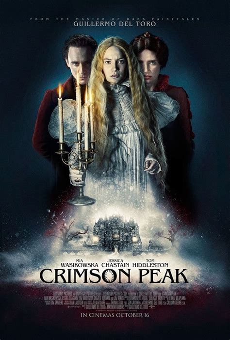A place filled with secrets that will haunt her forever. Crimson Peak movie in 2020 | Crimson peak, Crimson peak ...