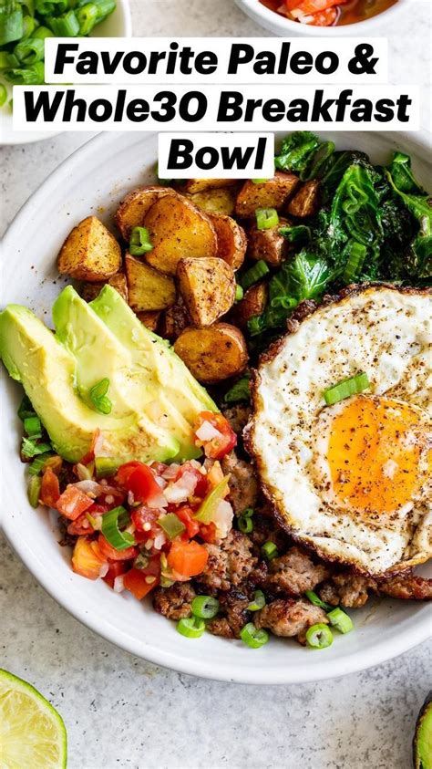 Favorite Paleo And Whole30 Breakfast Bowl In 2022 Clean Eating Recipes
