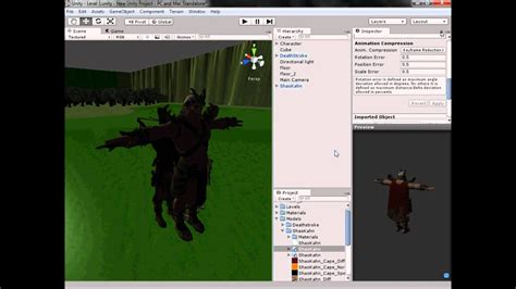 Unity 3d Tutorial Part 6 Changing Character Model Youtube