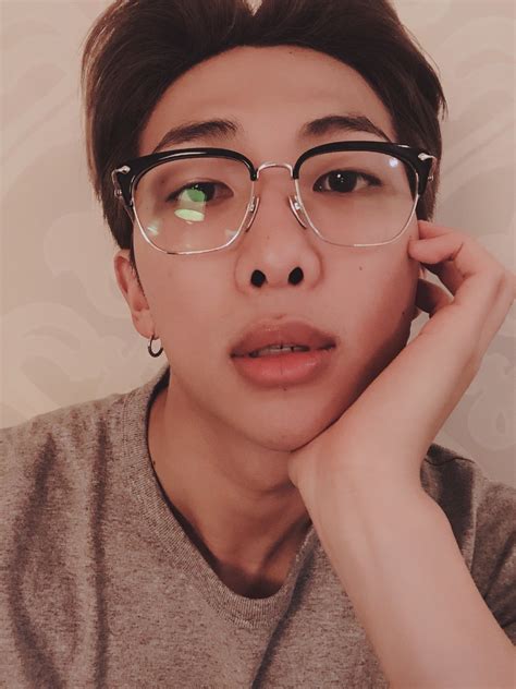 BTS S RM Apologized For Wearing Glasses But That Nerdy RM Is Everything We Ever Wanted Koreaboo