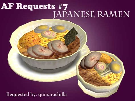 Mod The Sims Af Requests 7japanese Ramen