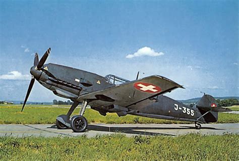 Asisbiz Messerschmitt Bf 109e3 Swiss J355 Wnr 2422 Dubendorf Museum