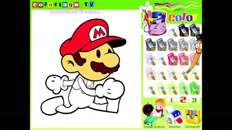 Prouve your painter skills in our wide selection of coloring games for girls inspired by your favorite disney princesses, monster high students and cartoon characters. Mario Paint And Color Games Online - Mario Painting Games - Mario Coloring Games - YouTube