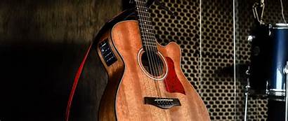 Guitar Acoustic Brown Instrument 1080p Musical Dual
