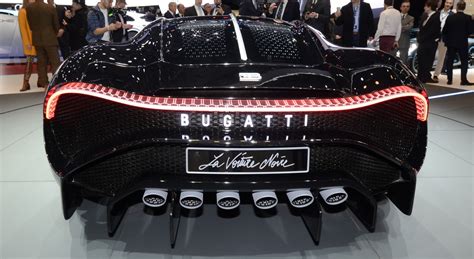 Meet The One And Only Bugatti La Voiture Noire Exotic