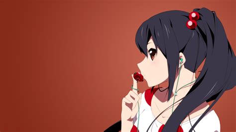 Papel De Parede Ilustração Anime Meninas Anime Vermelho Desenho