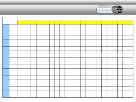 Steel Conduit And Tubing Fill Chart Template Free Download