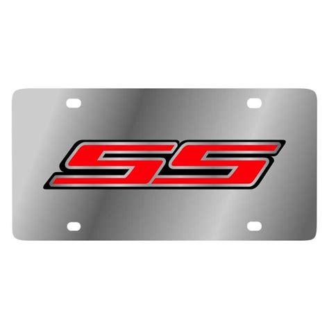 Eurosport Daytona® Gm License Plate With Style 2 Ss Logo