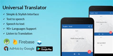 Universal Translator Android Source Code Codester