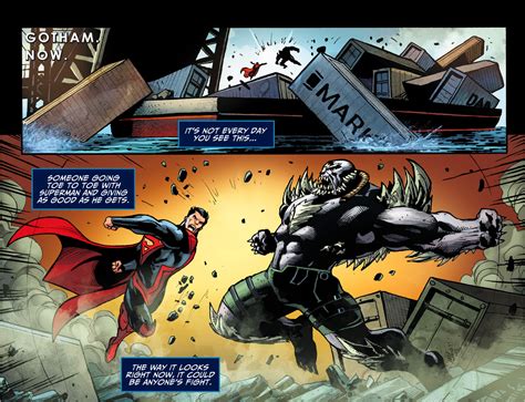 Superman And Bane Vs Doomsday Injustice Gods Among Us Comicnewbies