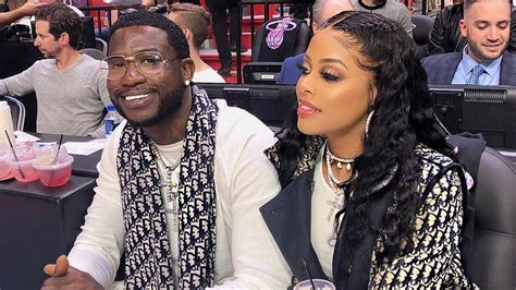 Gucci Mane And Keyshia Kaoir Sit Courtside In Matching Prints Vogue