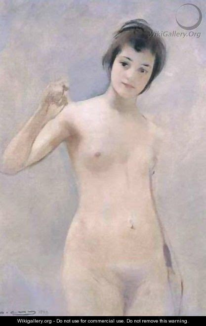 Desnudo Femenino Nude Ramon Casas Y Carbo Wikigallery Org The Largest Gallery In The World