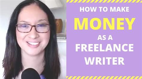 Freelance Writing How To Make Money As A Freelance Writer Youtube