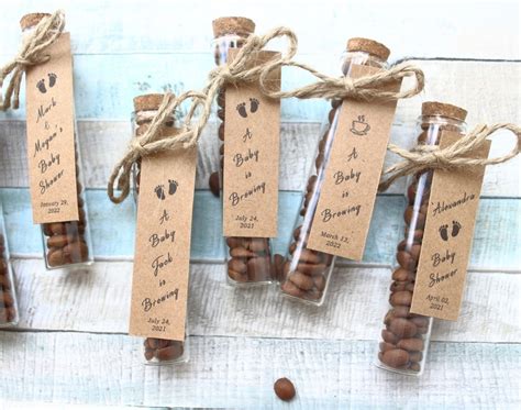 Baby Shower Coffee Favor For Guests Personalized Coffee Party Etsy