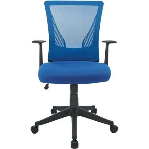 Weight capacity tested to support 275 lb. Brenton Studio Radley Mesh/Fabric Mid-Back Task Chair ...
