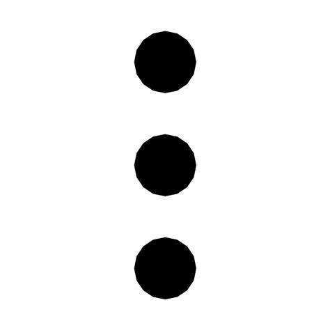 Three Dots Vertical Vector Svg Icon Svg Repo