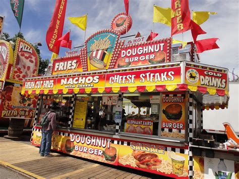 Calgary Stampede Doughnut Burger Food Concession Stand Flickr