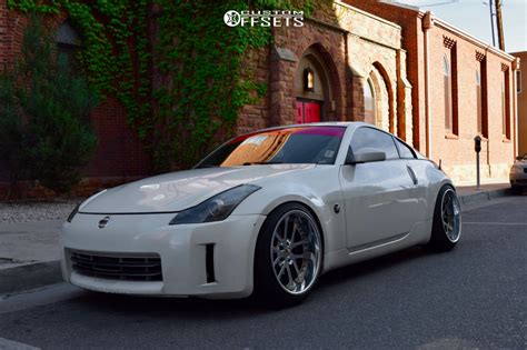 2008 Nissan 350z Weds Kranze Lxz Raceland Custom Offsets